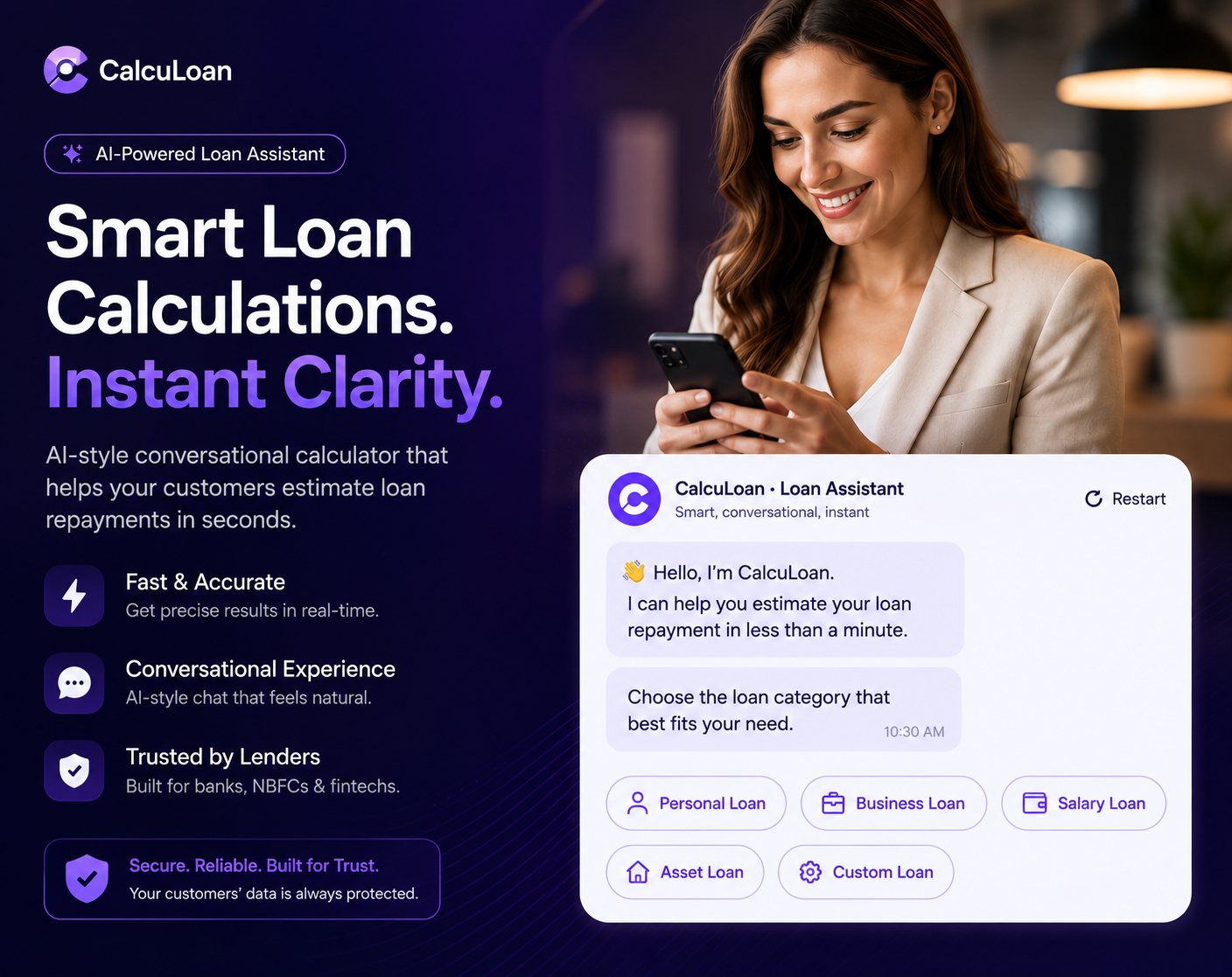 CalcuLoan interface