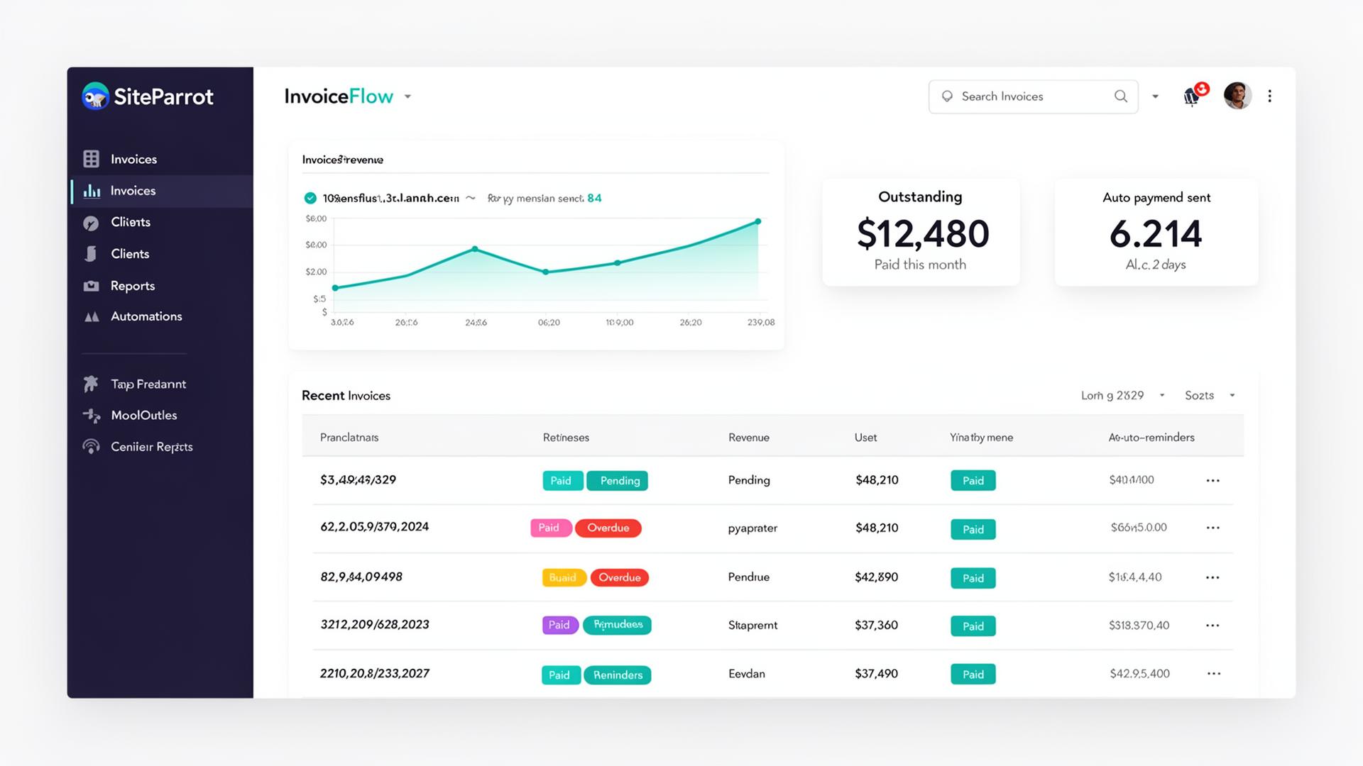 SiteParrot AI Reports — AI
