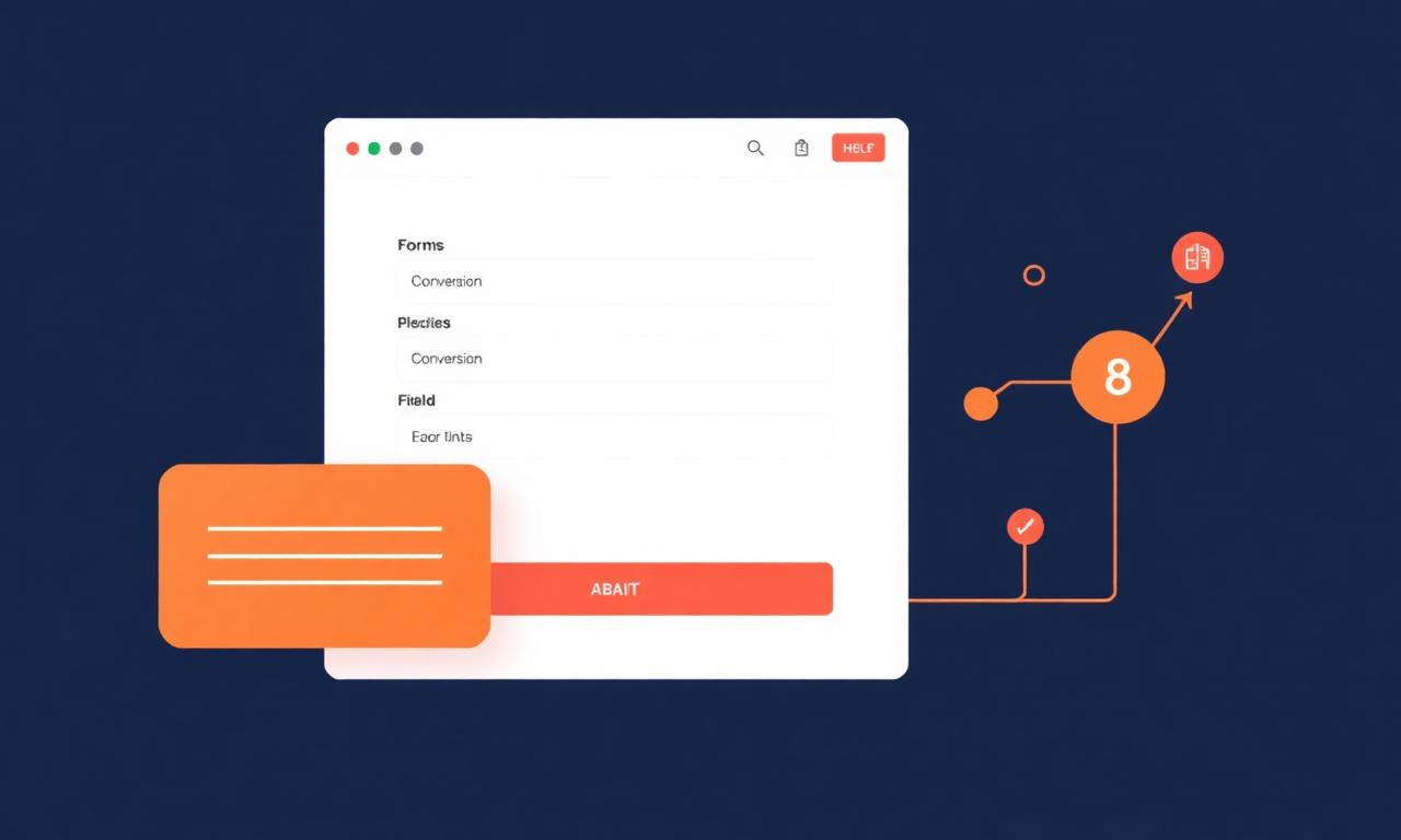 WordPress form builder connected to a lead conversion workflow